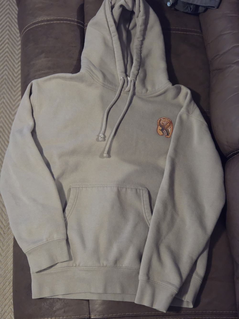 Men's Hooded Pullover Sweatshirt - Big Sky, Montana